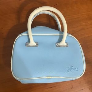 BEAUTIFUL blue Lacoste purse